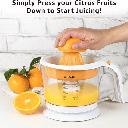 moRollio Compact 32oz Electric Citrus Juicer Jupiter Gear Home