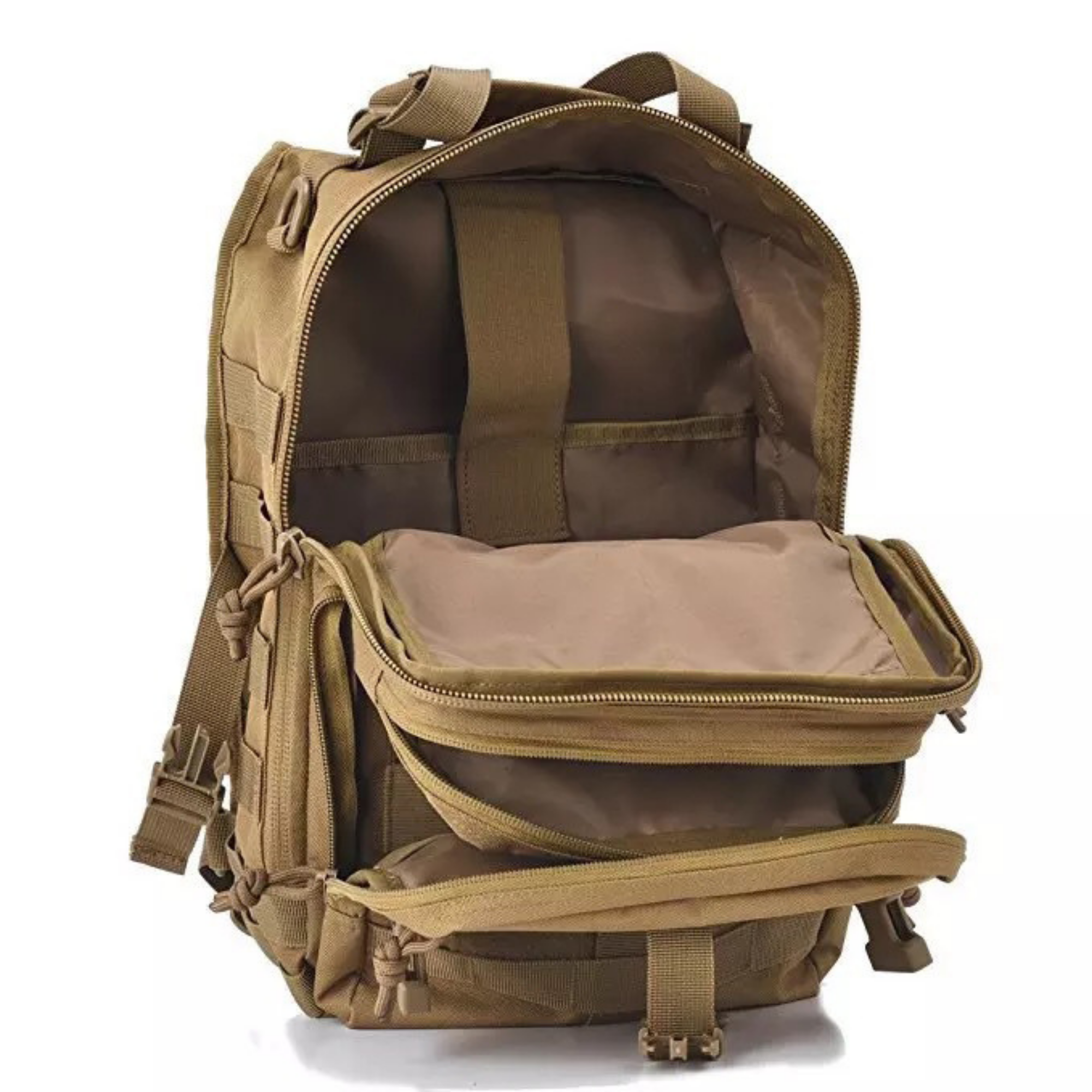 JupiterGear Tactical Military Sling Backpack 15L Shoulder Bag Molle Outdoor Daypack Backpack with Adjustable Strap Jupiter Gear Home
