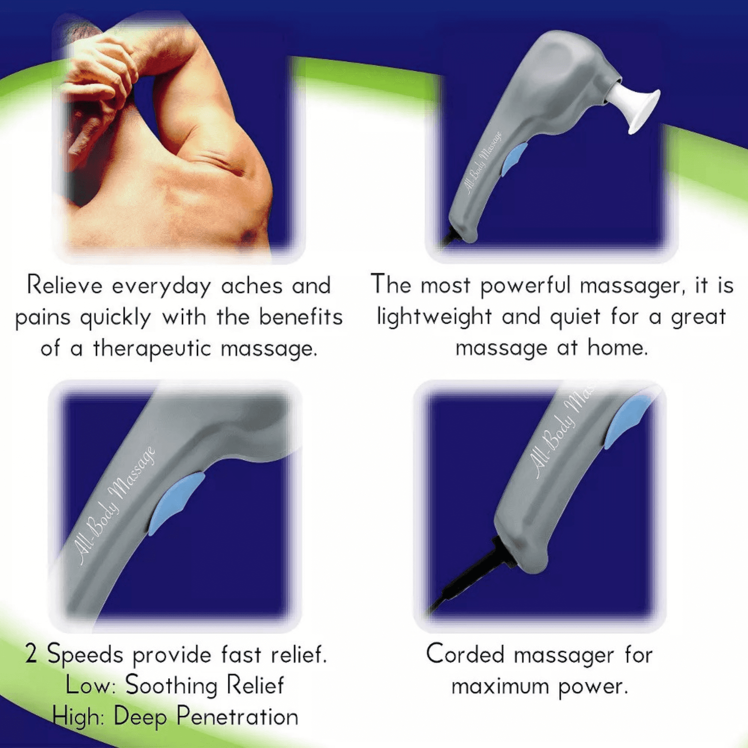 Wahl All-Body Therapeutic Massager Jupiter Gear Home