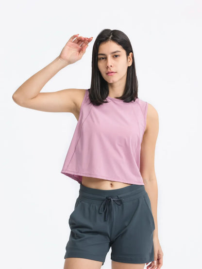 JupiterGear Round-Neck Cropped Tank Jupiter Gear Home