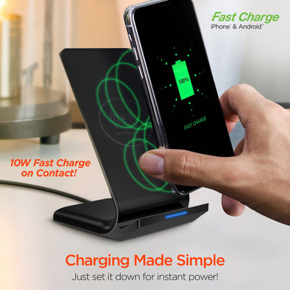 HyperGear Wireless Fast Charging Stand Jupiter Gear Home