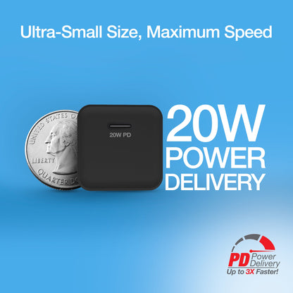 Naztech 20W PD Mini Fast Wall Charger Jupiter Gear Home