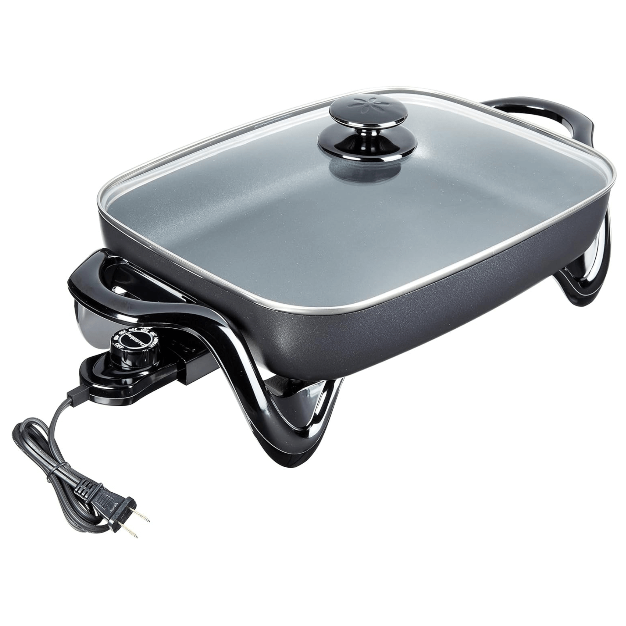 Presto 16-Inch Extra Large Non-Stick Skillet with Glass Lid Jupiter Gear Home