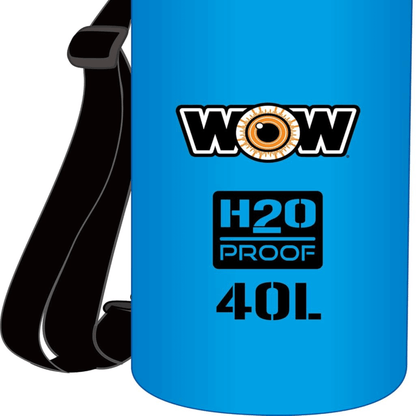 WOW Watersports H2O Proof 40L Drybag Blue Jupiter Gear Home
