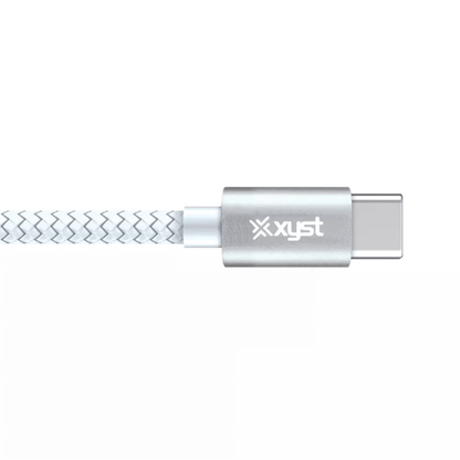 Xyst Braided USB-C to USB-C Charge and Sync Cable 10Ft Jupiter Gear Home