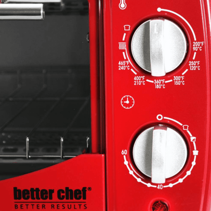 Better Chef 9L Toaster Oven Broiler with Slide-Out Rack and Bake Tray Jupiter Gear Home