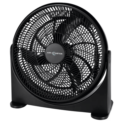 Air Monster 16-Inch 3-Speed 65W Air Circulator Adjustable-Tilt Floor Fan Jupiter Gear Home