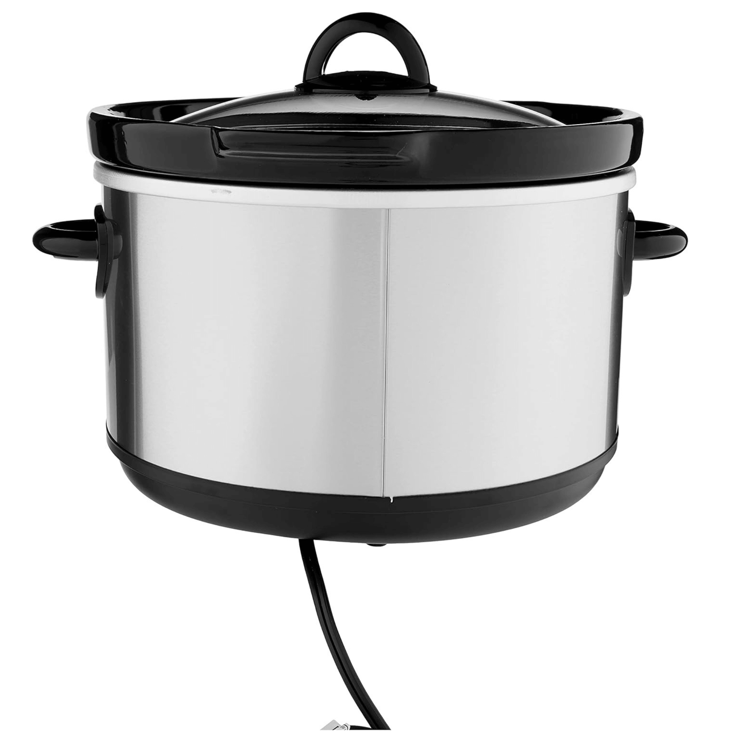 Crockpot 5 Qt. Round Manual Stainless Steel Slow Cooker and Little Dipper Warmer Jupiter Gear Home