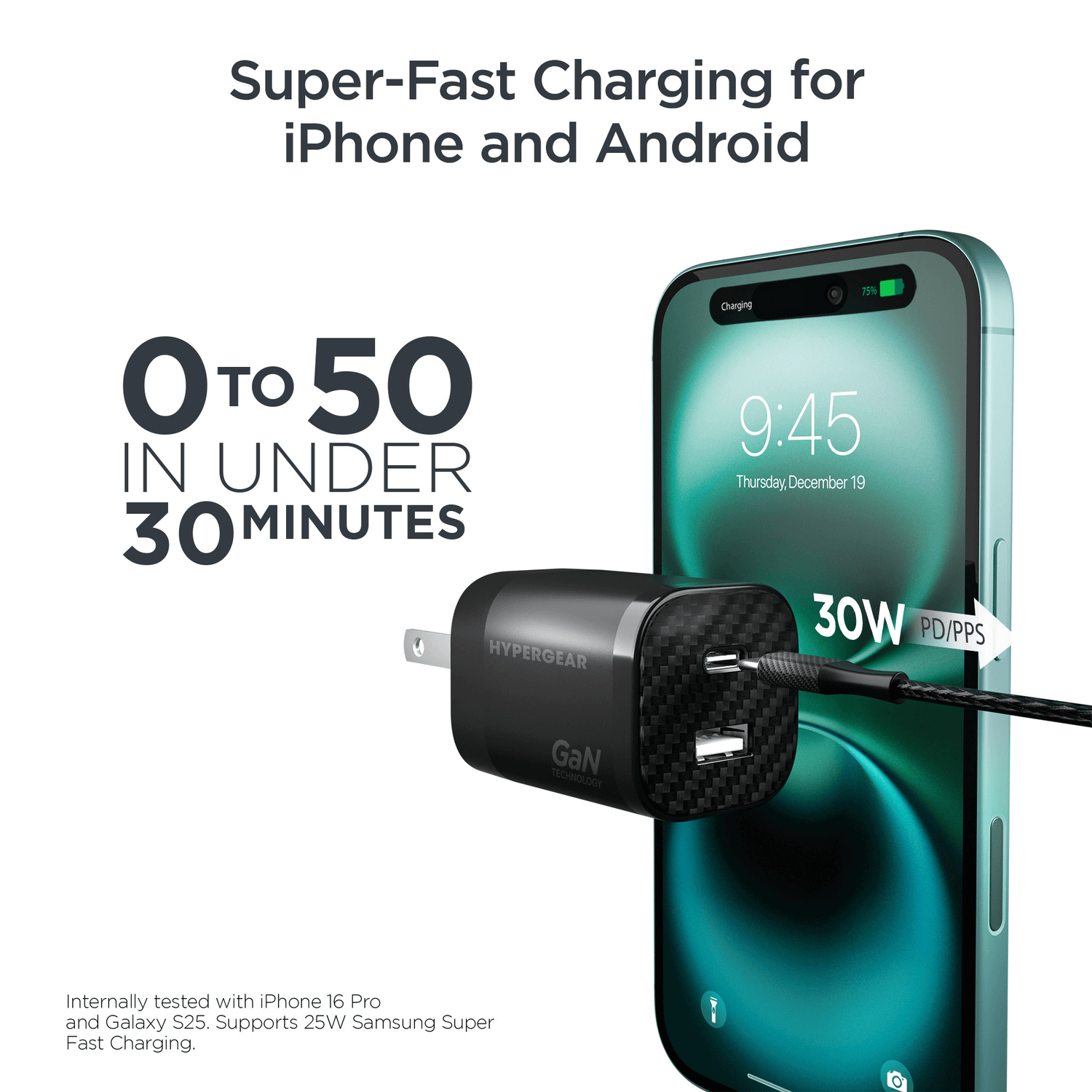 HyperGear TECHcessories 30W USB-C PD Charging Kit with Travel Pouch Jupiter Gear Home