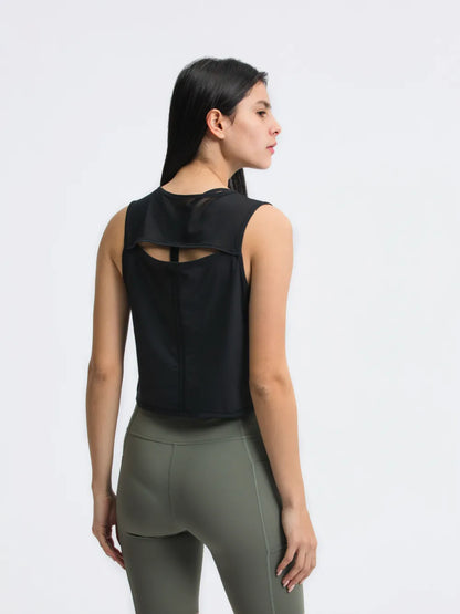 JupiterGear Round-Neck Cropped Tank Jupiter Gear Home