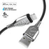 Naztech Titanium USB to MFi Lightning Braided Cable 6ft Jupiter Gear Home