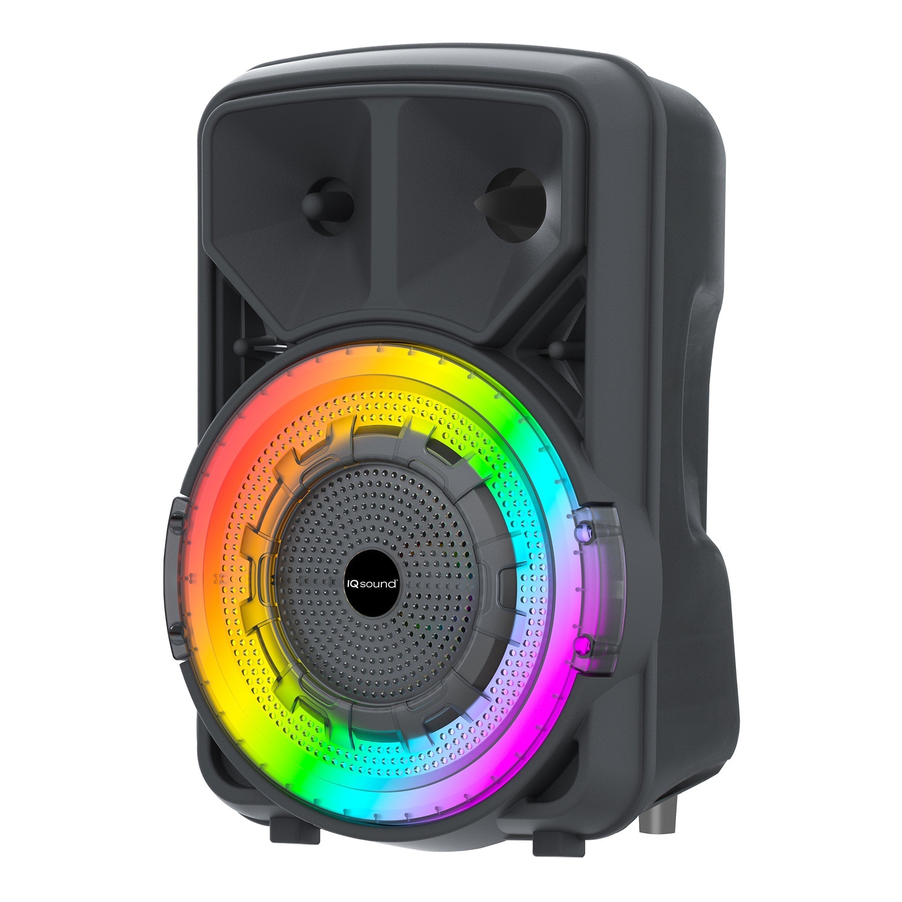 Supersonic Portable Bluetooth 8" Speaker w TWS, FM Radio &amp; Vol-Mic Controls (IQ-5708DJBT) Jupiter Gear Home