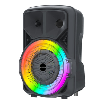 Supersonic Portable Bluetooth 8" Speaker w TWS, FM Radio &amp; Vol-Mic Controls (IQ-5708DJBT) Jupiter Gear Home