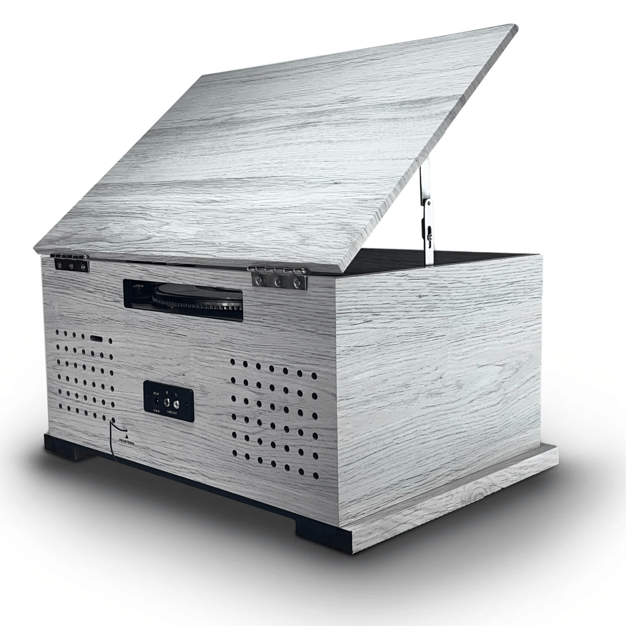 Victor Belmont 8-in-1 Wood Music Center White - Refurbished Jupiter Gear Home