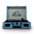 Victor Metro Plus Portable Dual BT Suitcase Turntable Turquoise - Refurbished Jupiter Gear Home