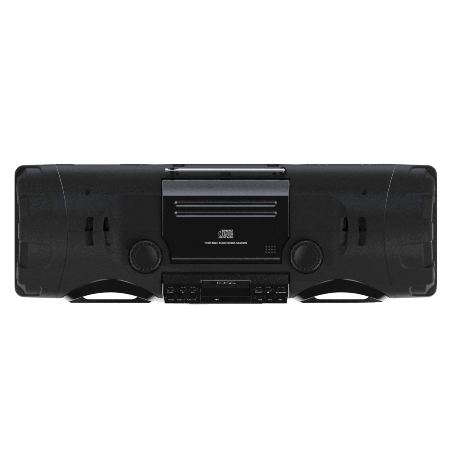 Emerson Dual Subwoofer Bluetooth Boombox - Refurbished Jupiter Gear Home