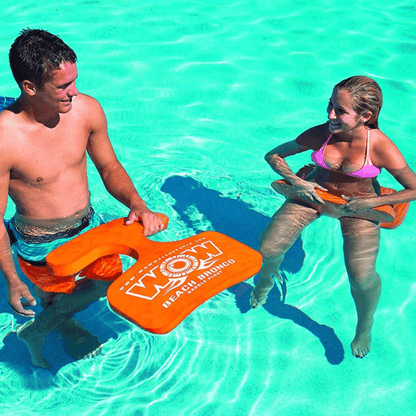 WOW Watersports Beach Bronco for 1 Person 220Ibs or 99kg Maximum Capacity - Orange Jupiter Gear Home