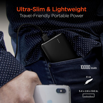 HyperGear 10000mAh 20W PD + USB Power Bank Jupiter Gear Home