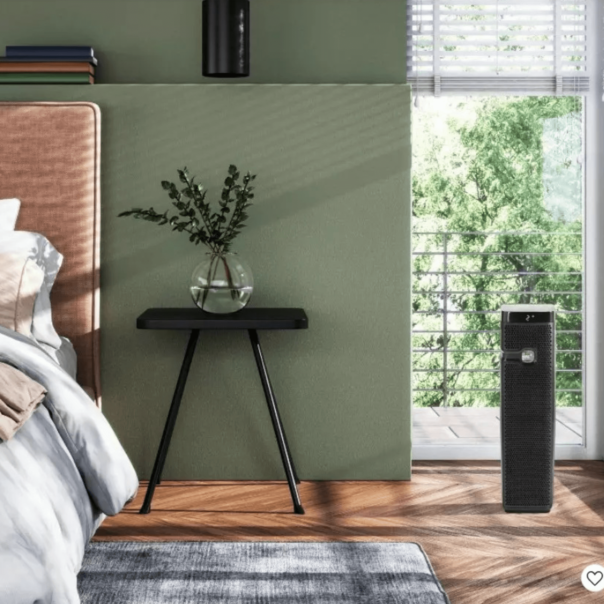Holmes Aer1 True Hepa Air Purifier Tower with Timer and Filter Light Jupiter Gear Home