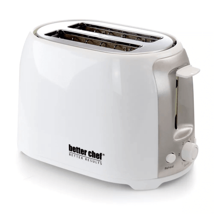 Better Chef Deluxe Cool Touch Wide-Slot 2-Slice Toaster with Stainless Accents - REFURBISHED Jupiter Gear Home