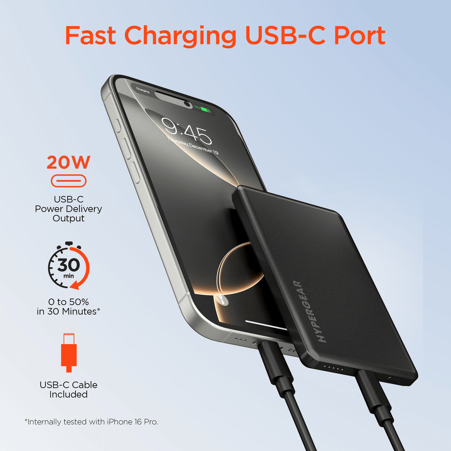 HyperGear PowerPack MAG Slim Power Bank Jupiter Gear Home