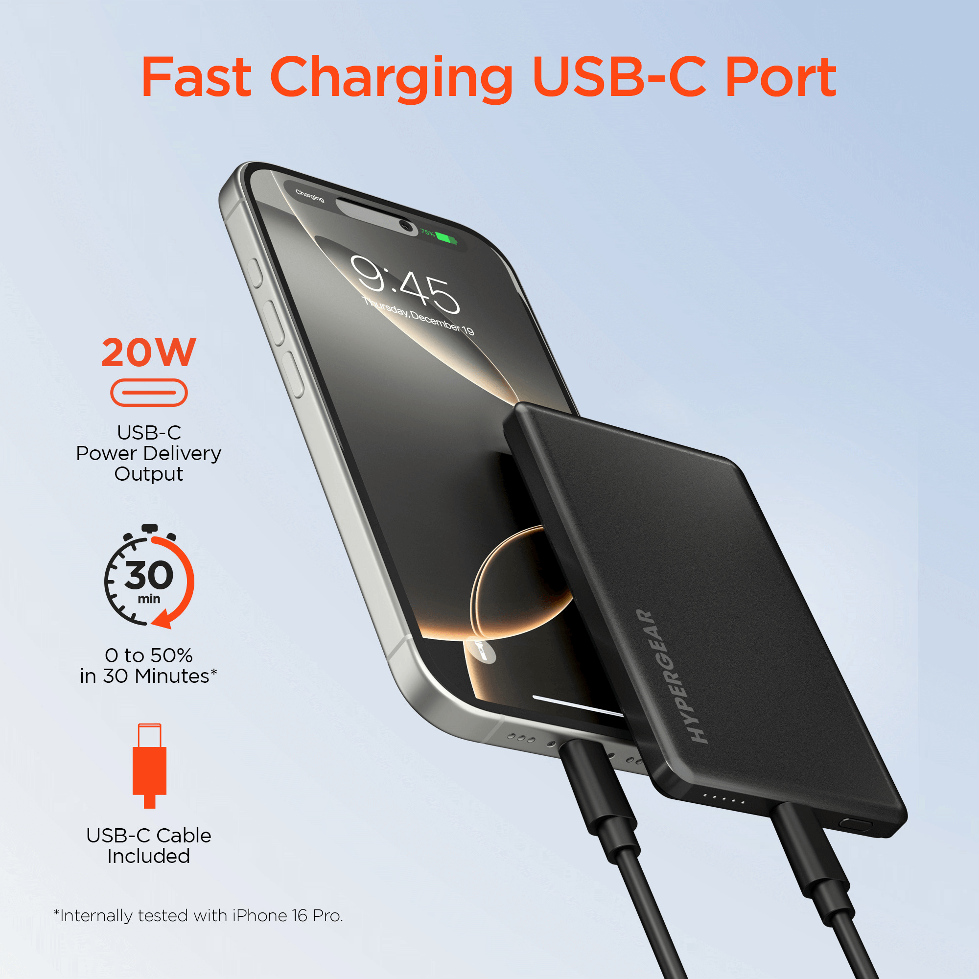 HyperGear PowerPack MAG Slim Power Bank Jupiter Gear Home