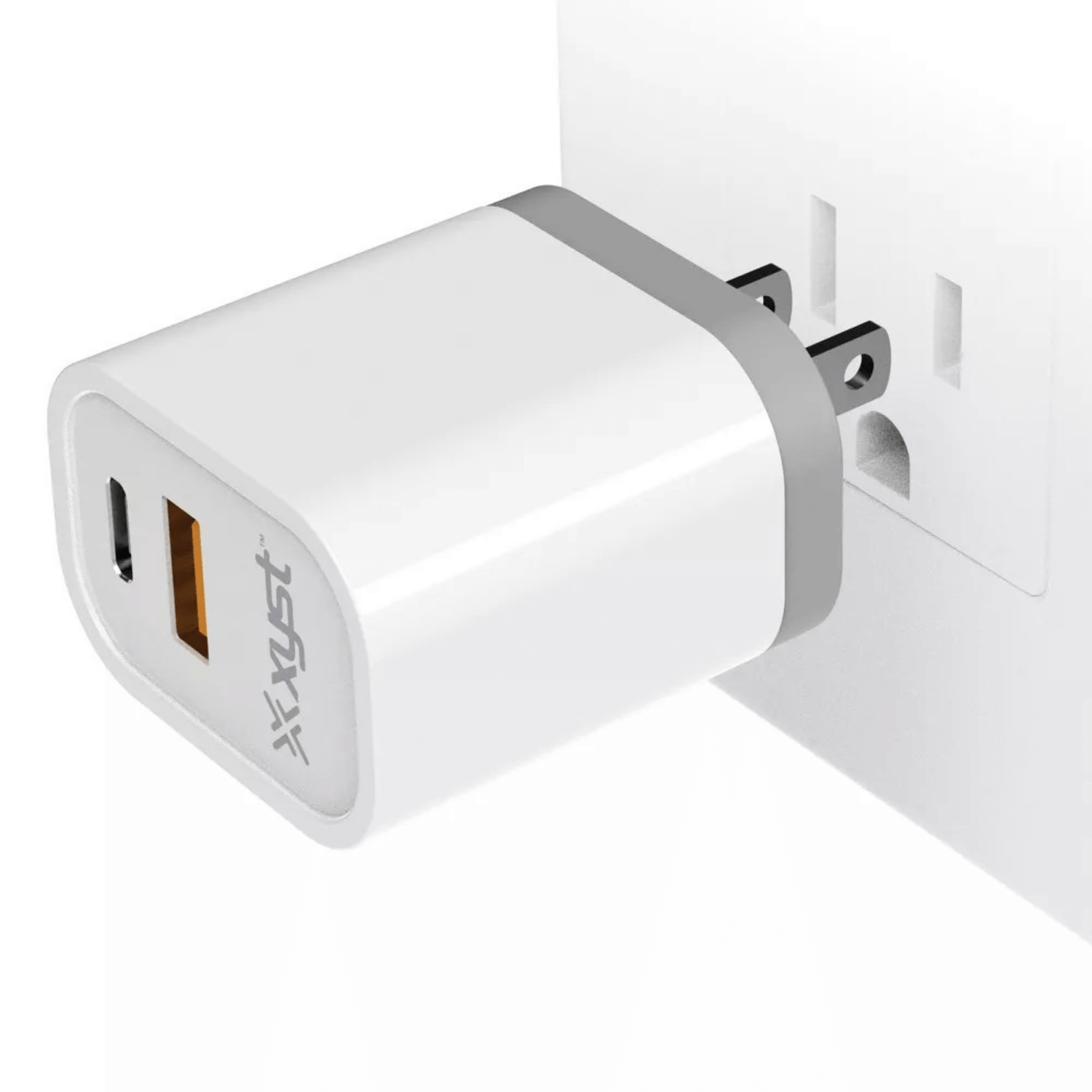 Xyst 3.4-Amp Dual USB Wall Charger with USB Port and USB Type-C Port Jupiter Gear Home