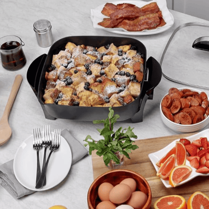 Presto 12-Inch Electric Skillet with Glass Lid Jupiter Gear Home