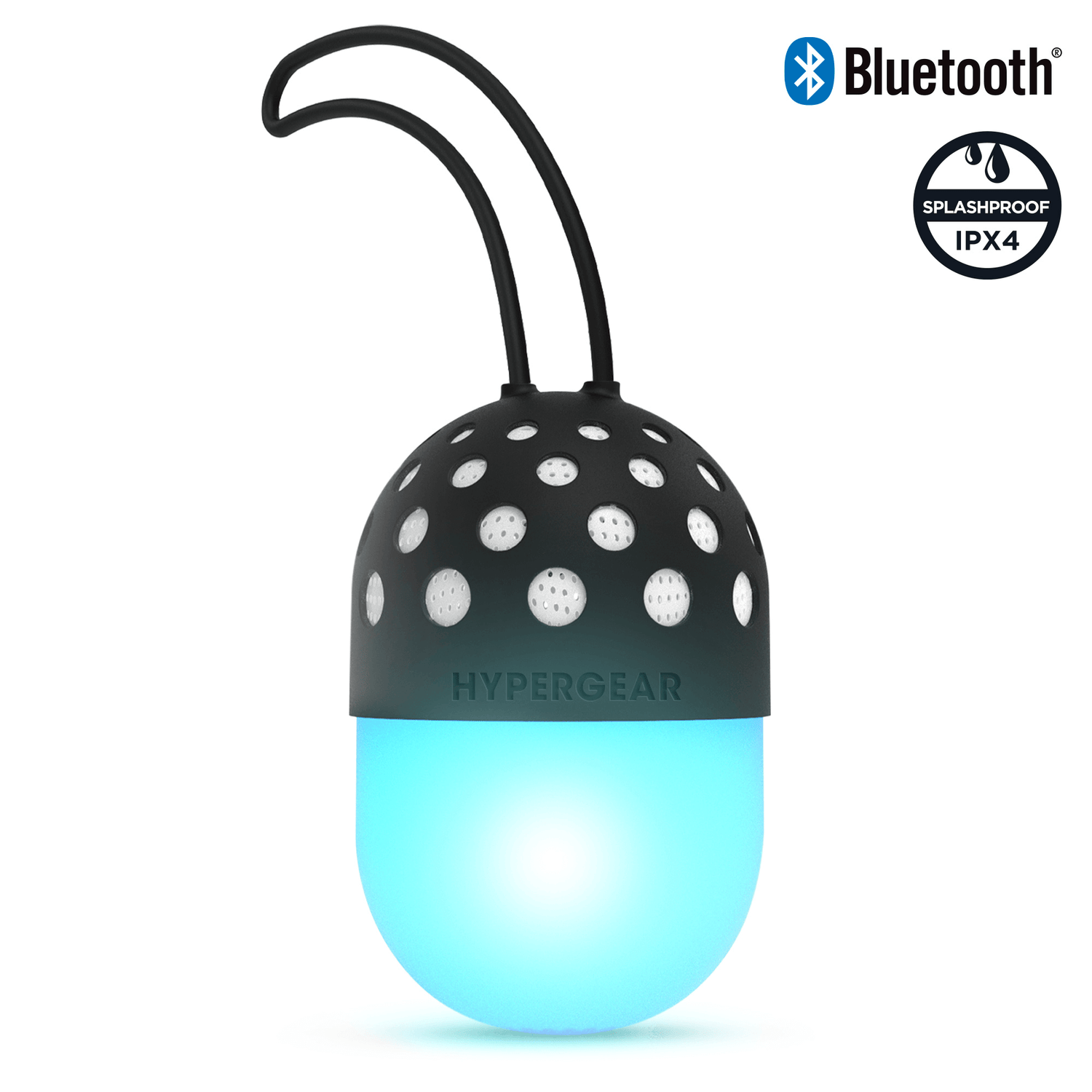 HyperGear Go-Glo Light-Up LED Wireless Speaker Jupiter Gear Home