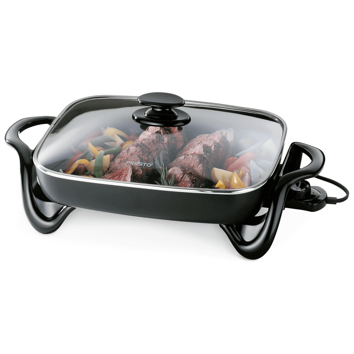 Presto 16-Inch Extra Large Non-Stick Skillet with Glass Lid Jupiter Gear Home
