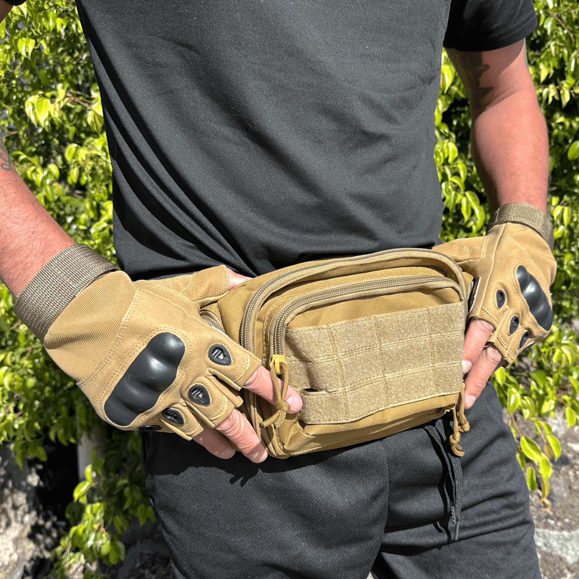 JupiterGear Tactical Military Fingerless Airsoft Gloves for Outdoor Sports, Paintball, and Motorcycling Jupiter Gear Home