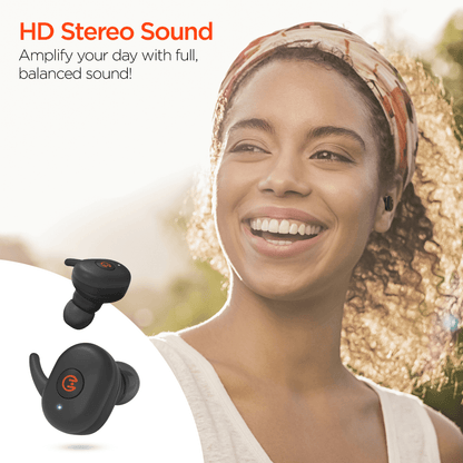 HyperGear Active True Wireless Earbuds with USB-C Connector Jupiter Gear Home