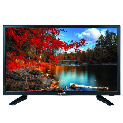 Supersonic 24" 12 Volt ACDC Widescreen LED HDTV with USB, SD Card Reader and HDMI (SC-2411) Jupiter Gear Home