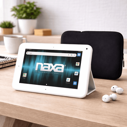 Naxa 7" Core Tablet with Android 11 White - Refurbished Jupiter Gear Home