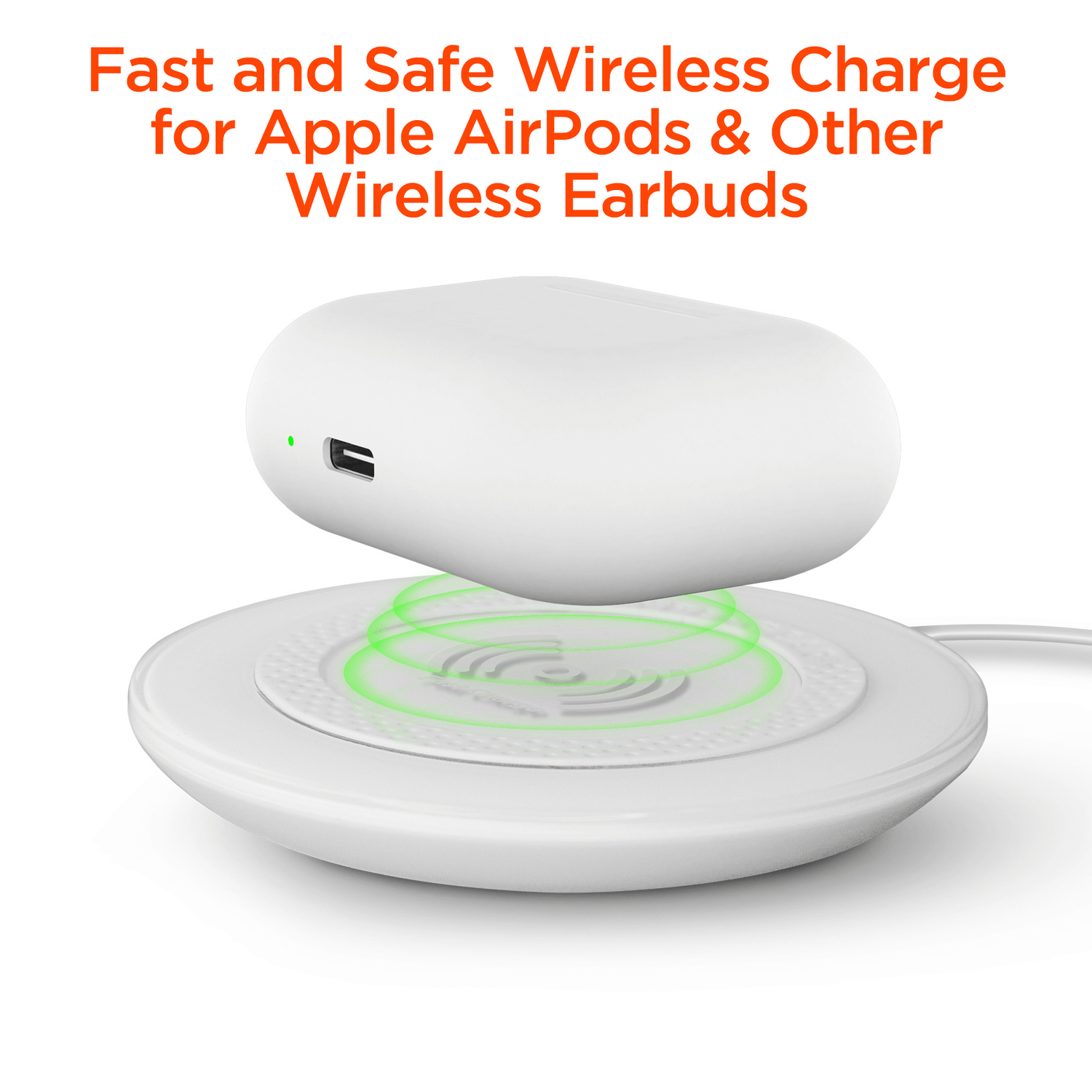 HyperGear ChargePad Pro 15W Wireless Fast Charger USB-C Jupiter Gear Home