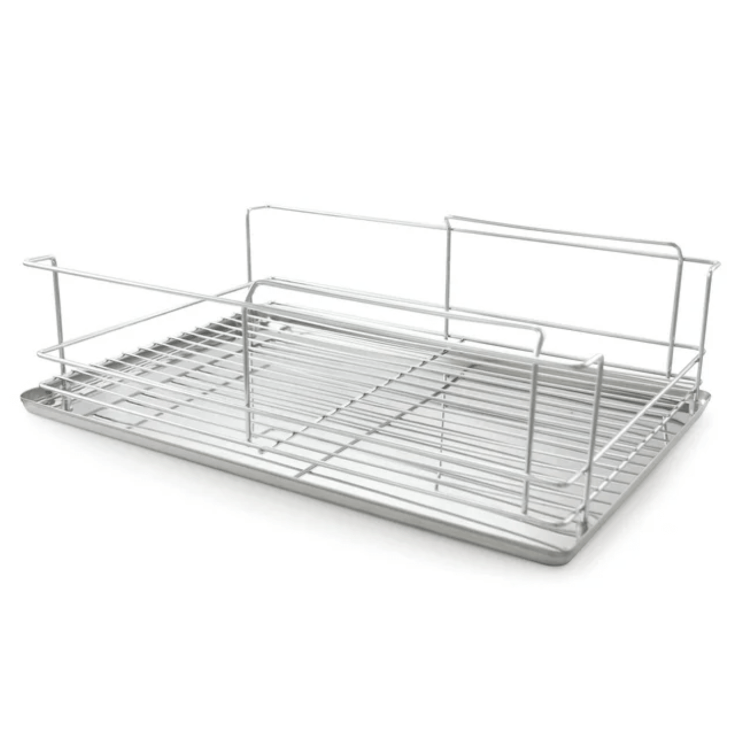 Better Chef 22" 2-Tier 4-Piece Chrome Classic Dish Rack Jupiter Gear Home