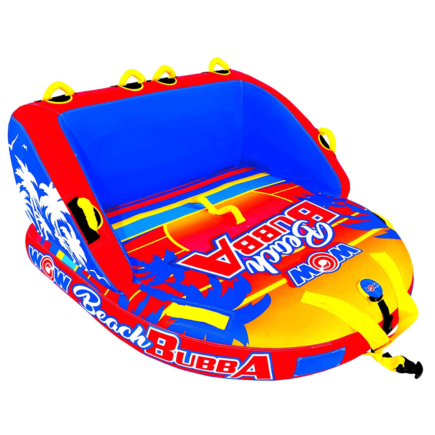 WOW Watersports Beach Bubba 2 Person 2P Towable with Foam Handles Jupiter Gear Home