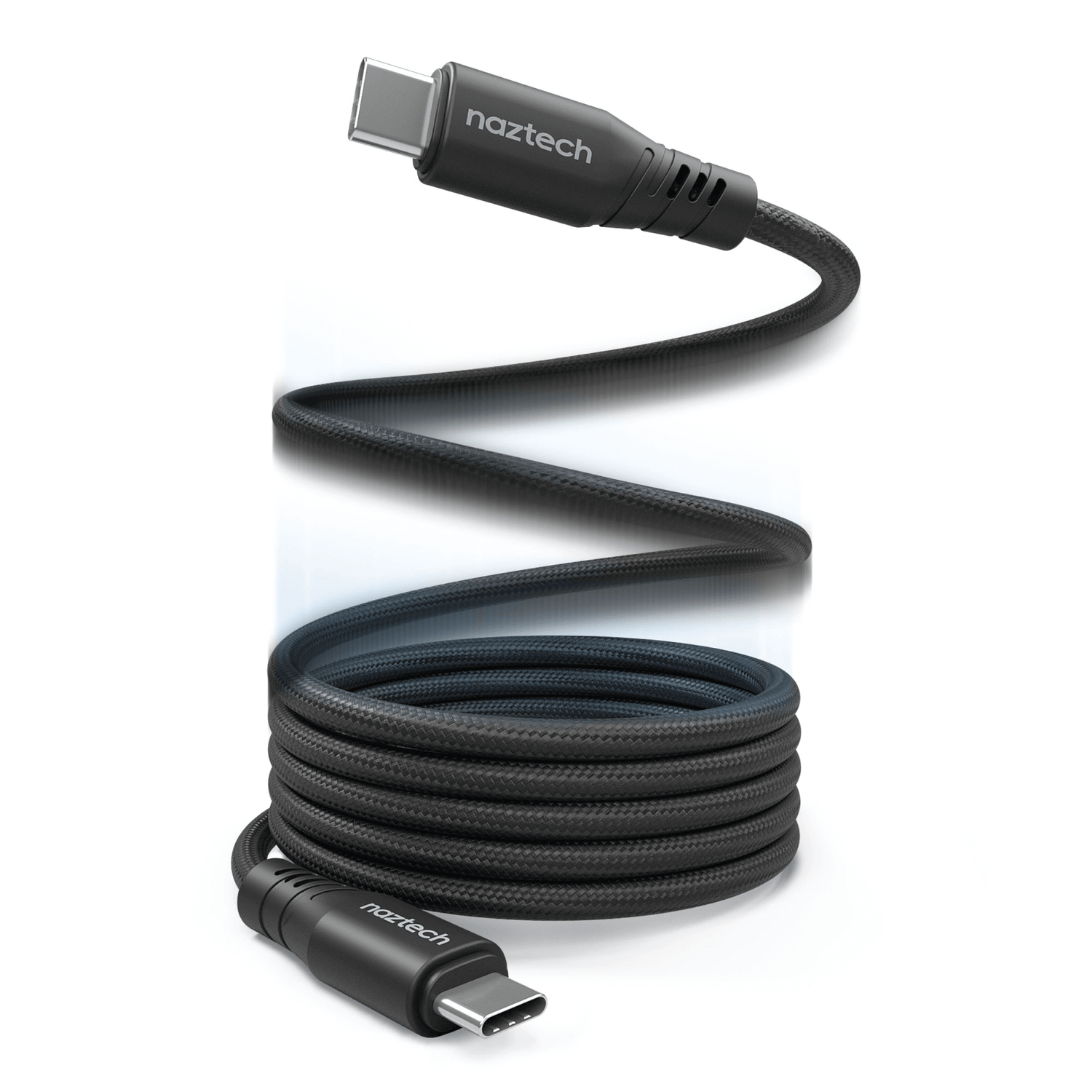 Naztech REcoil USB-C to USB-C Magnetic Cable 6ft Jupiter Gear Home