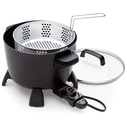 Presto 8-Cup Big Kettle Steamer Deep Fryer Multi-Cooker Jupiter Gear Home