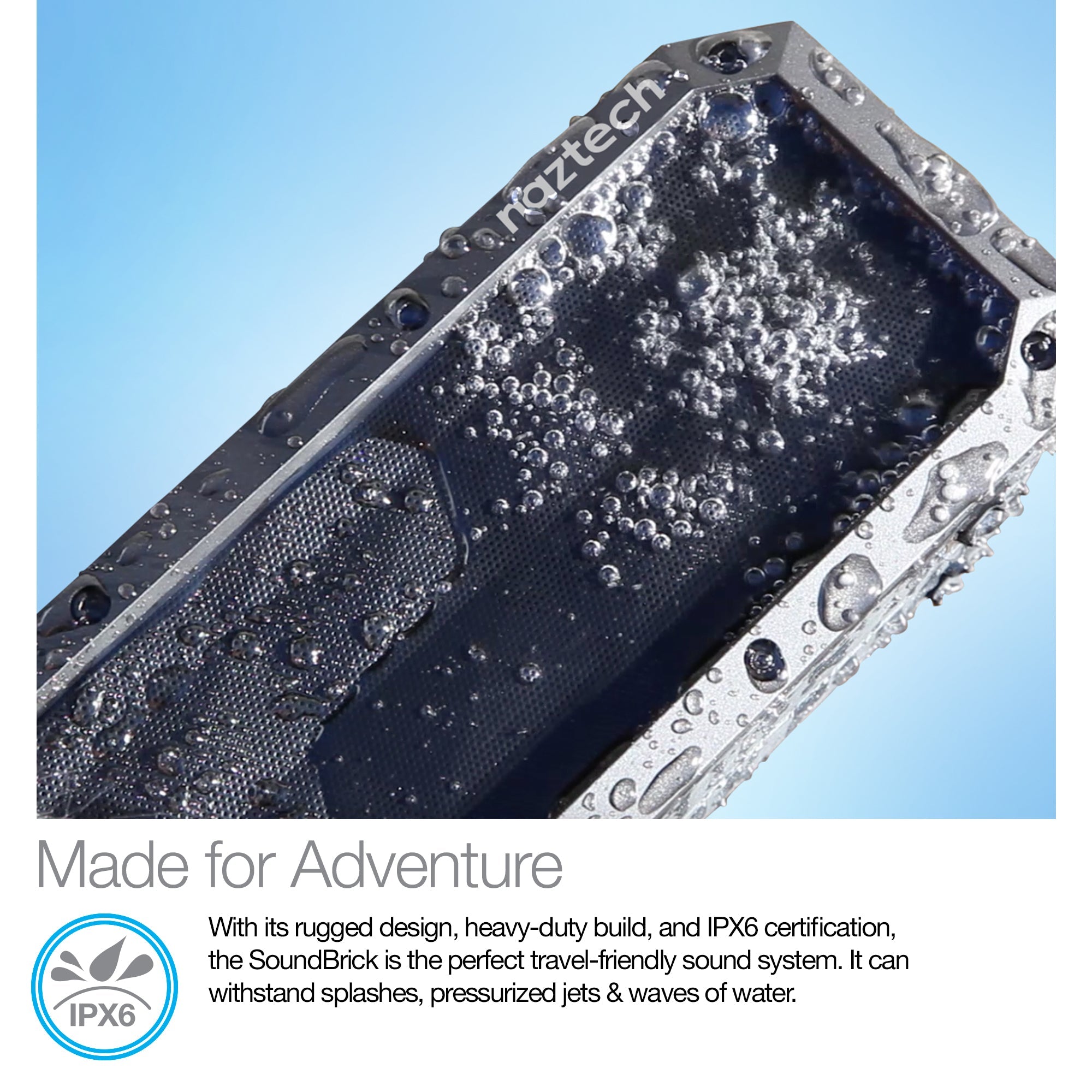 Naztech SoundBrick Wireless Speaker Jupiter Gear Home