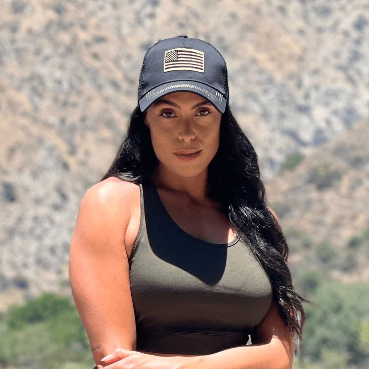 JupiterGear American Flag Trucker Hat with Adjustable Strap | Breathable &amp; Unisex Jupiter Gear Home