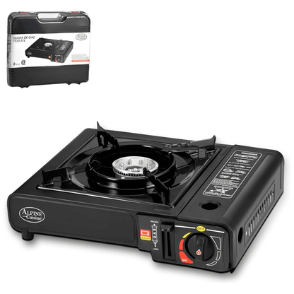 Alpine Cuisine Lightweight Portable Gas Stove for Outdoor and Indoor Cooking Jupiter Gear Home