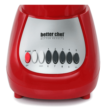Better Chef Classic 10-Speed 5-Cup Glass Jar Blender Jupiter Gear Home