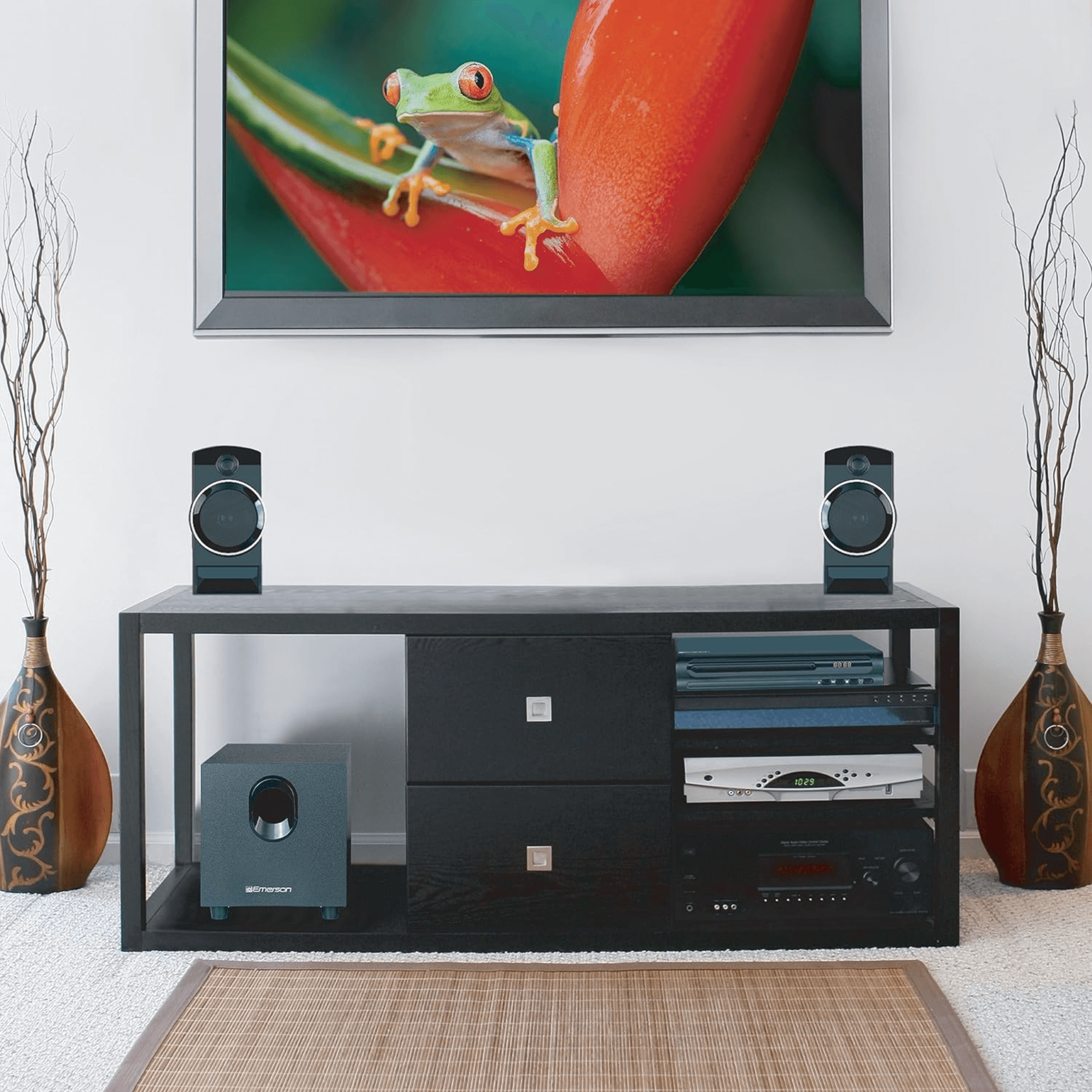 Emerson Surround Sound System &amp; DVD Player - Refurbished Jupiter Gear Home