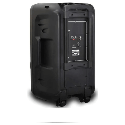 Norcent 15" Portable Bluetooth Speaker System with Sound-Activated LED Lights Jupiter Gear Home