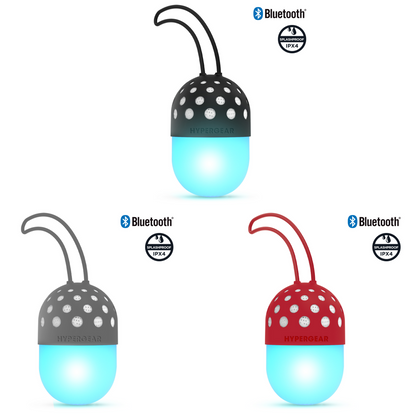 HyperGear Go-Glo Light-Up LED Wireless Speaker Jupiter Gear Home