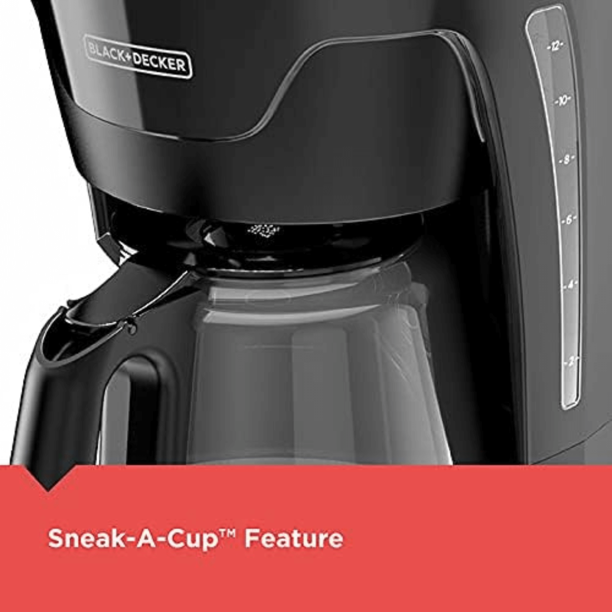 Black &amp; Decker 12-Cup Vortex Digital Programmable Coffeemaker Jupiter Gear Home