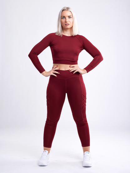 JupiterGear Long-Sleeve Crop Top Jupiter Gear Home