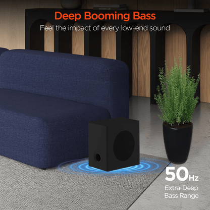 HyperGear SB51a 5.1 Home Theater Surround Sound System Jupiter Gear Home