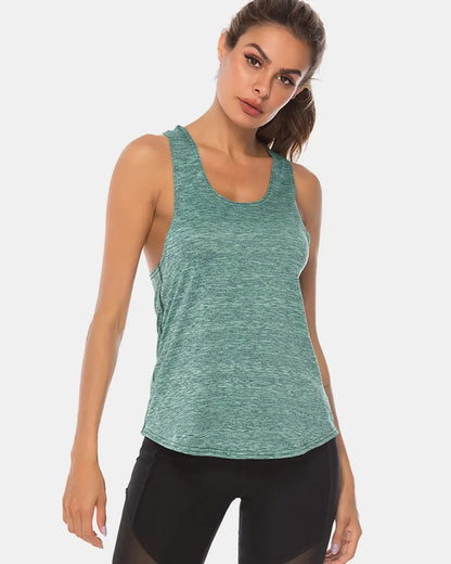JupiterGear Scoop-Neck Long Tank Top Jupiter Gear Home